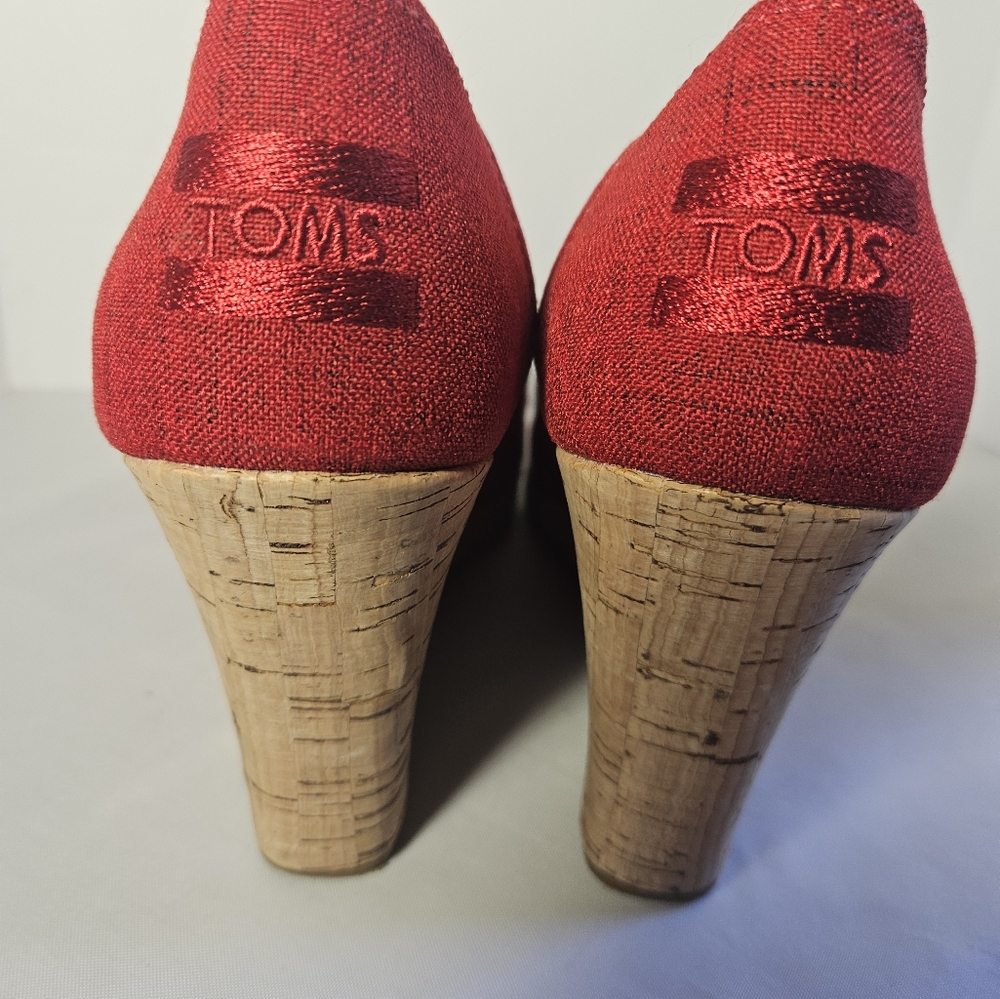 Toms Classic Wedge Shoes - Picture 3 of 8
